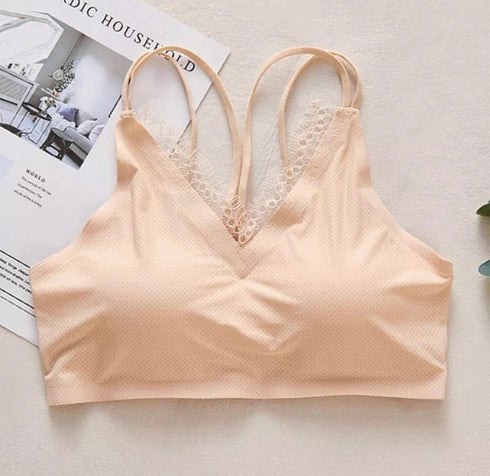 Seamless Padded Cross Stap Bralet